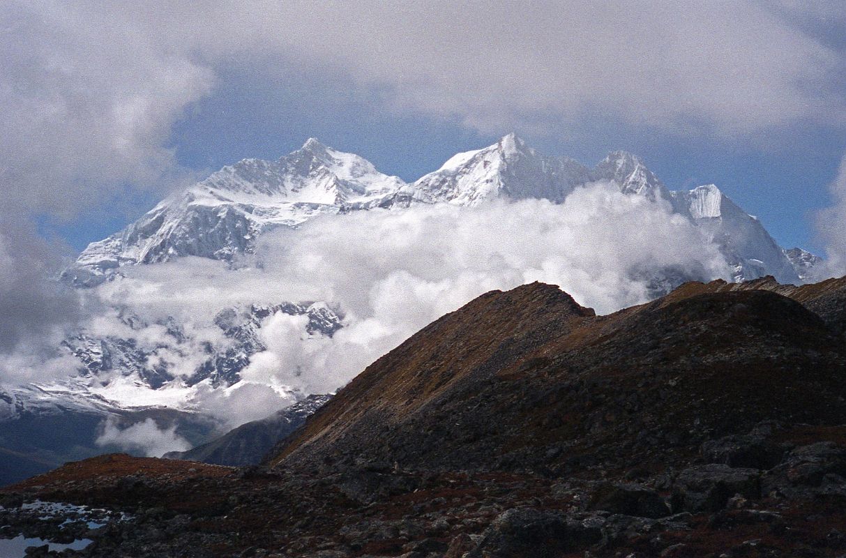 20 Makalu And Chomolonzo From Shao La Tibet